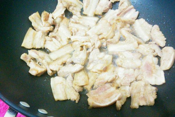 子姜爆炒五花肉的做法图解5