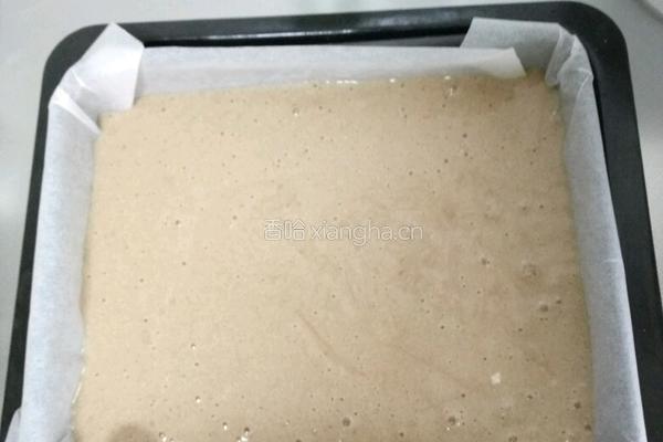 巧克力酱水果蛋糕的做法图解6