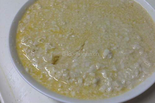 早餐：鸡蛋豆腐饼的做法图解2