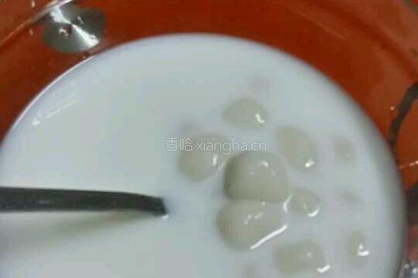 芒果汤圆的做法图解2