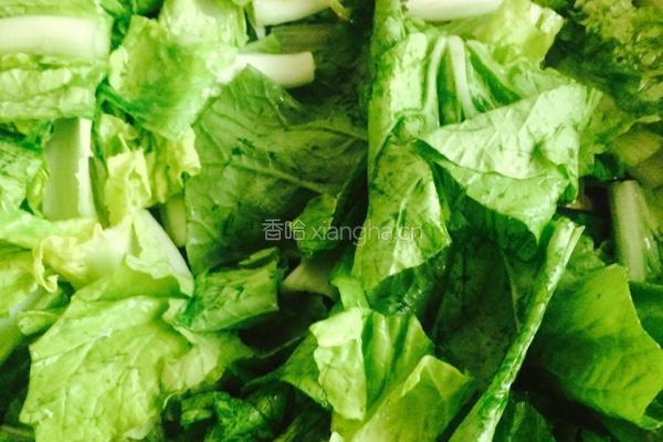 清炒小白菜的做法图解3