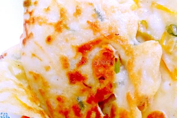 胡萝卜鸡蛋饼的做法图解5