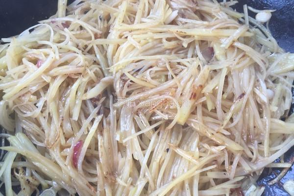 醋溜土豆丝的做法图解5