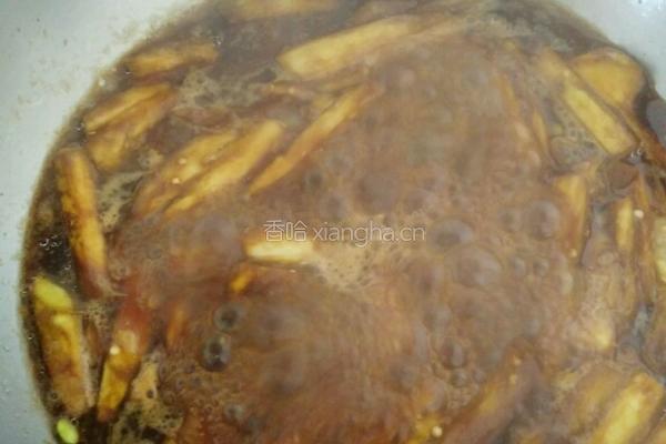毛豆烧茄子的做法图解5