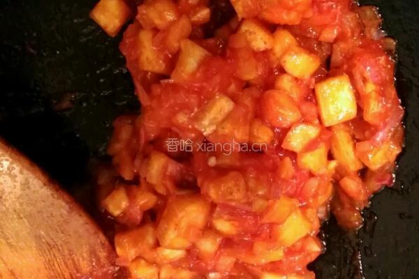 芝士焗茄子的做法图解4