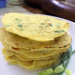 香葱豆渣鸡蛋饼的做法[图]