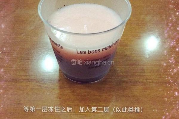 彩色布丁的做法图解7