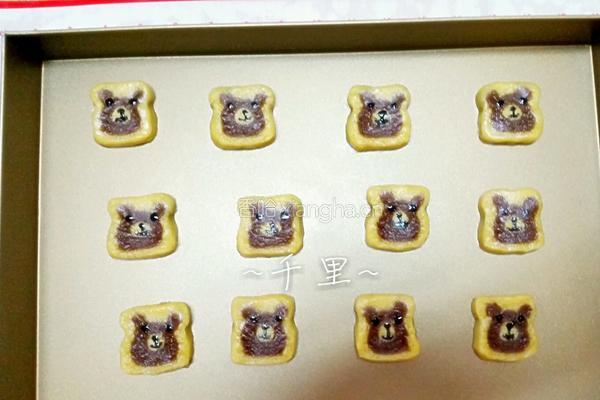 小熊曲奇餅的做法图解12