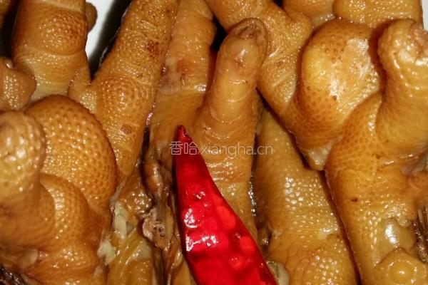 电饭煲焖鸡爪的做法图解5