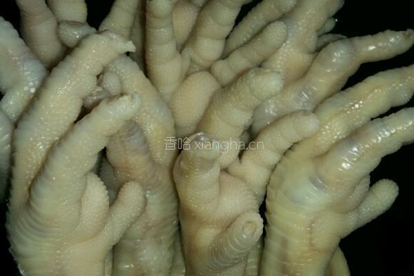 电饭煲焖鸡爪的做法图解1
