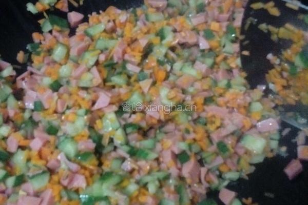 蛋炒饭的做法图解3