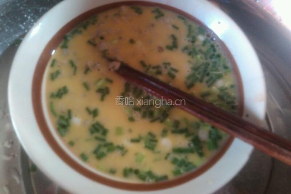 江蚬煎海鸭蛋的做法图解4