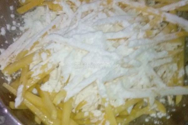 酥炸土豆条的做法图解4