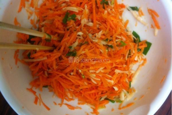 豆腐胡萝卜丸子的做法图解1