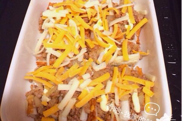 奶酪烤鱼肉圈的做法图解9