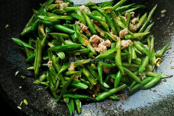 清炒豆角丝的做法图解9