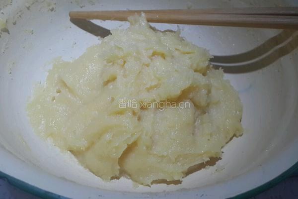奶黄馅的做法图解4