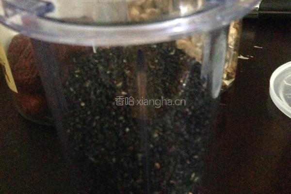 红枣核桃芝麻糊的做法图解3