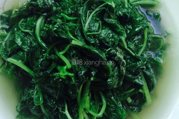 清炒苋菜的做法图解5