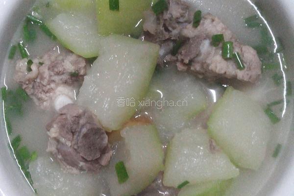 冬瓜排骨汤
