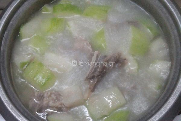 冬瓜排骨汤的做法图解5