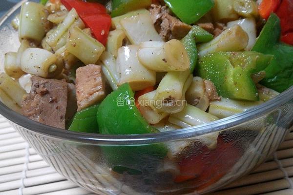 豆角炖肉的做法图解9