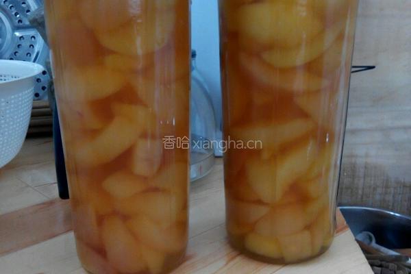 桃罐头的做法图解13