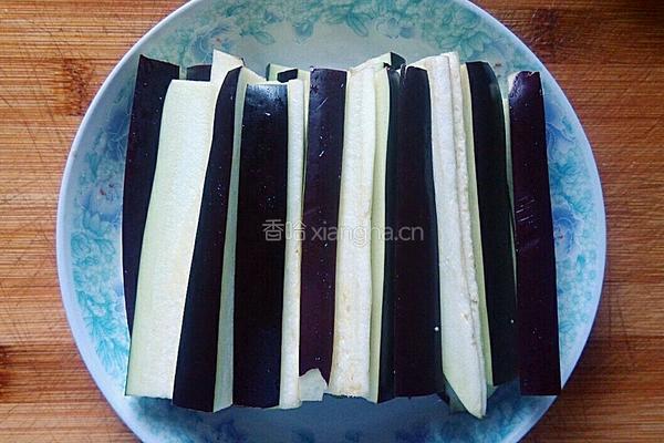 凉拌茄子的做法图解3