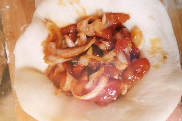 肉烧饼的做法图解7