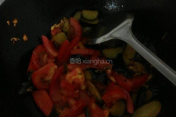 西红柿烧茄子的做法图解5