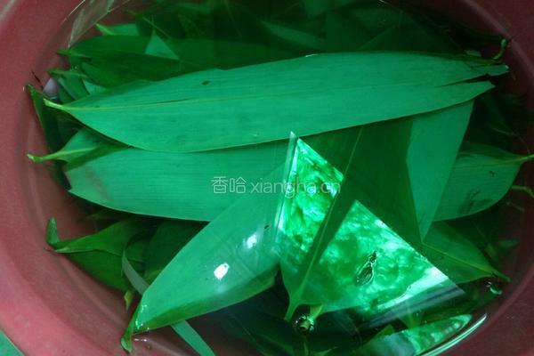肉粽子的做法图解1