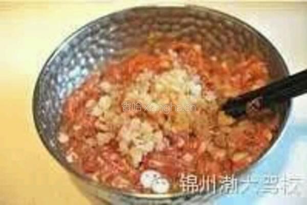 四喜丸子的做法图解2