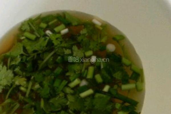 清汤鸡蛋面的做法图解4