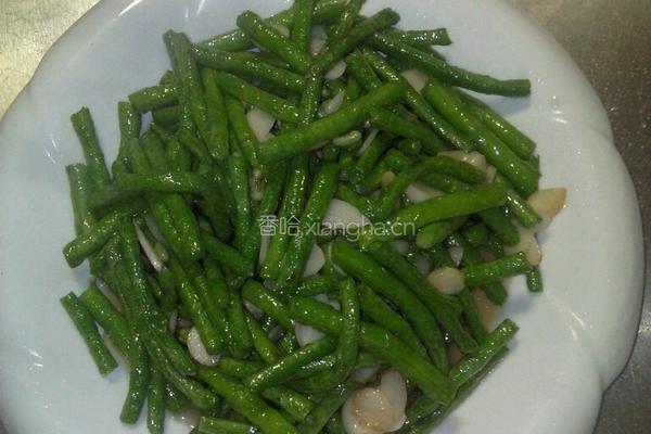清炒豇豆的做法图解6