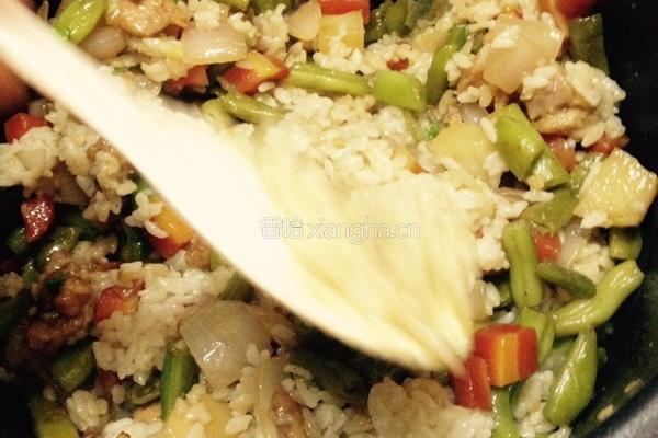 时蔬煲仔饭的做法图解10