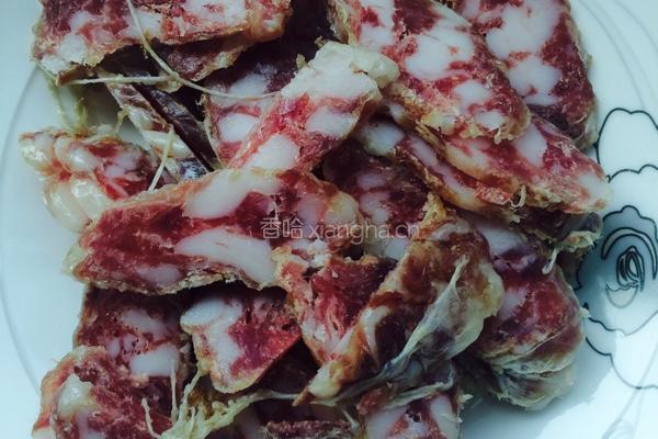 香肠豌豆炒饭的做法图解1