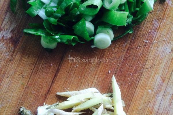 韭菜毛刀鱼的做法图解4