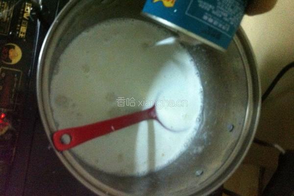 椰汁芒果糕的做法图解4