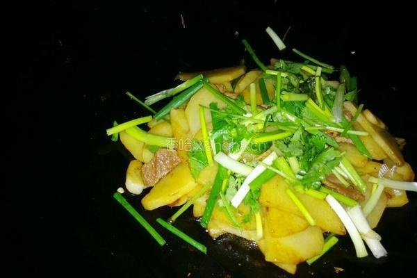 瘦肉土豆片的做法图解12