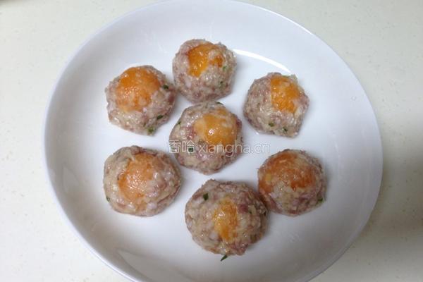 咸蛋黄珍珠丸子的做法图解6