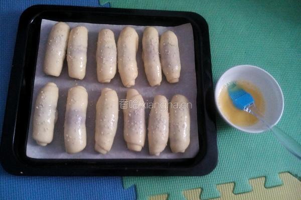 紫薯面包卷的做法图解9
