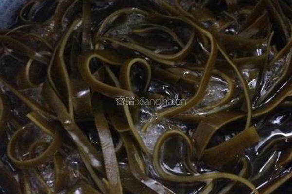 凉拌海带丝的做法图解2