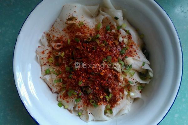 油泼面的做法图解3