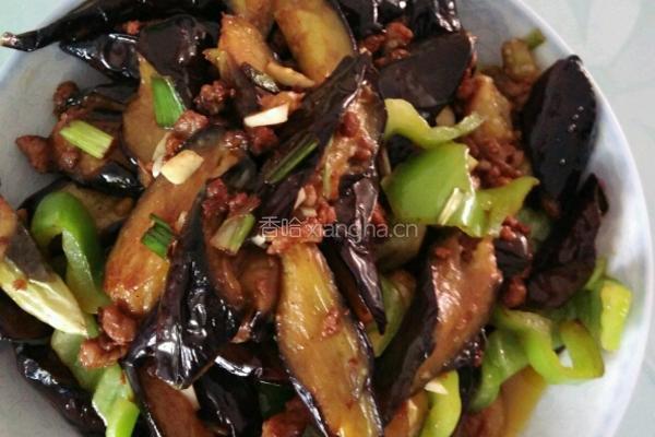 肉沫烧茄子的做法图解5