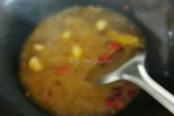 红烧青豆兔的做法图解4