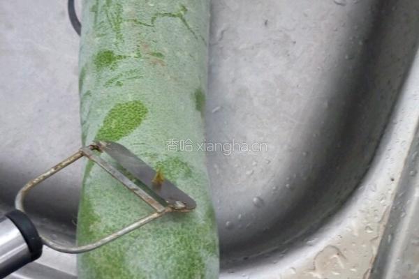 消脂减肥最佳选择--清炒节瓜的做法图解1