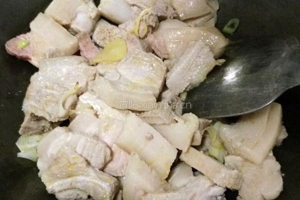 四季豆烧肉的做法图解4