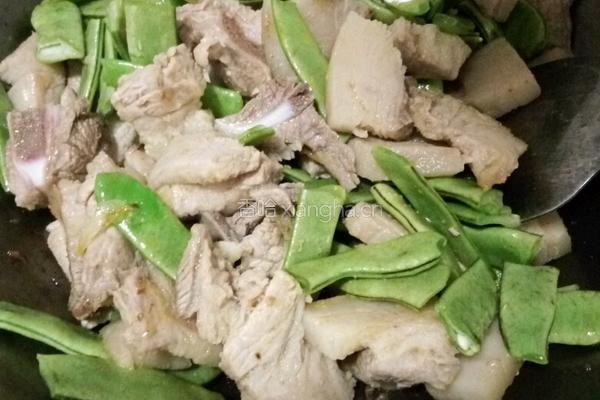 四季豆烧肉的做法图解5