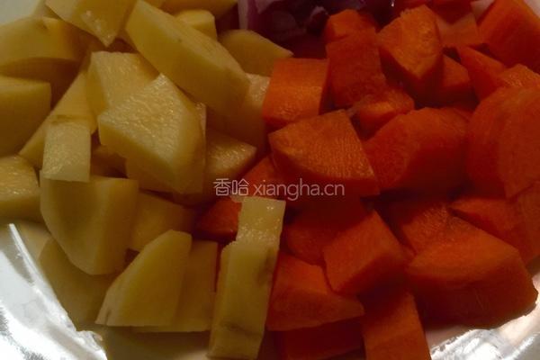 咖喱鸡翅饭的做法图解3