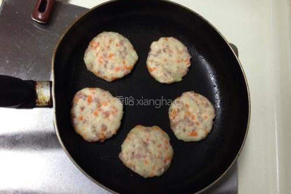 土豆火腿早餐饼的做法图解6